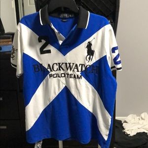 Rare black watch polo size XLARGE
